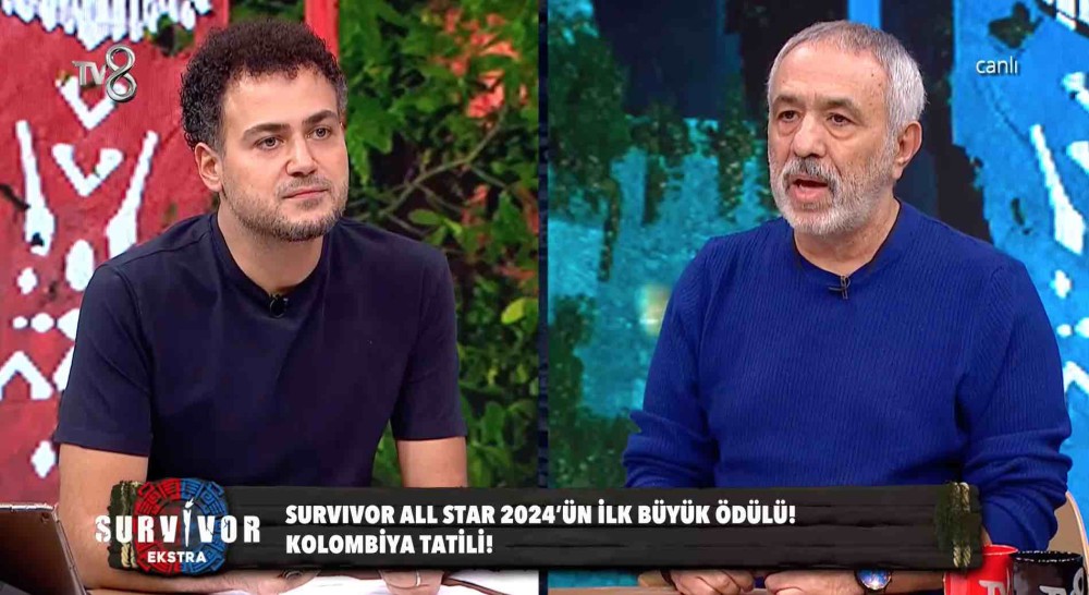 survivor ekstra da murat ozari dan kirmizi takim ve turabi camkiran ile ilgili sert sozler